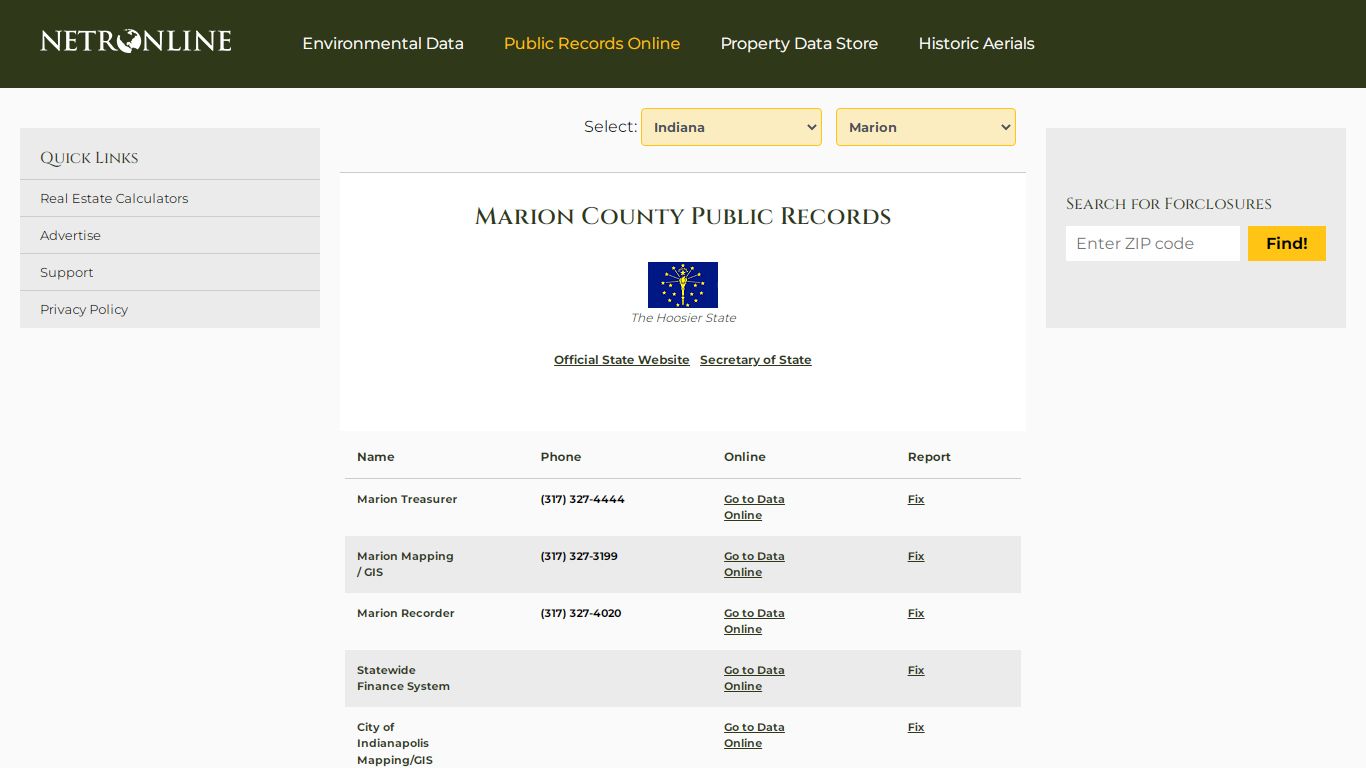 Marion County Public Records - NETROnline.com